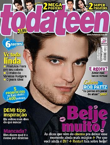 Todateen 189 - Agosto de 2011 - Capa Robert Pattinson